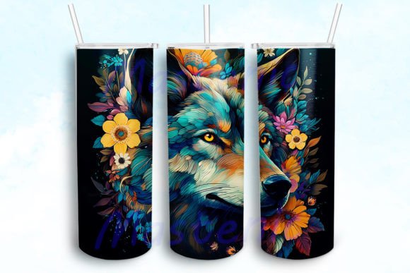 Magical Wolf Tumbler Wrap